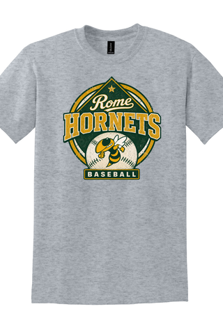 Rome Hornets Baseball Option 1 Gildan Dry Blend Tee