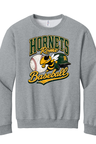 Rome Hornets Baseball Option 2 Jerzees Sweatshirt