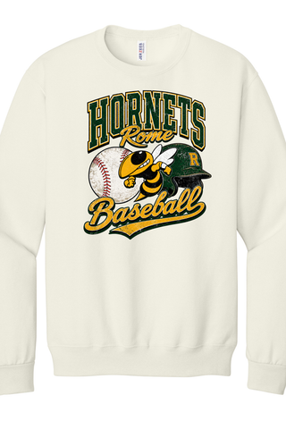 Rome Hornets Baseball Option 2 Jerzees Sweatshirt