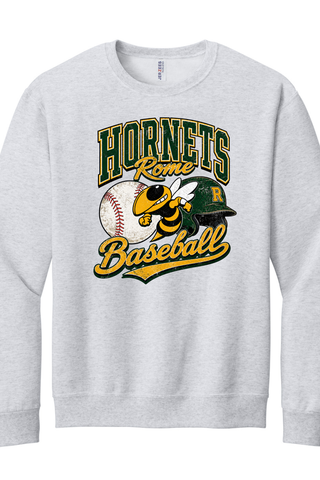 Rome Hornets Baseball Option 2 Jerzees Sweatshirt