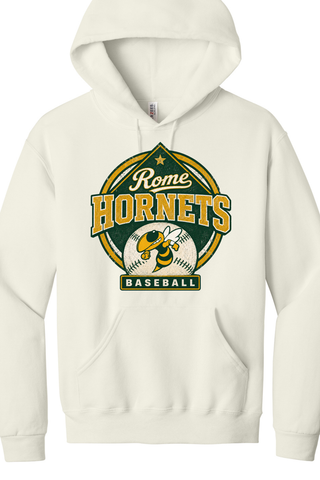 Rome Hornets Baseball Option 1 Jerzees Hoodie