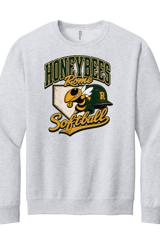 Rome Honeybees Softball Option 2 Jerzees Sweatshirt