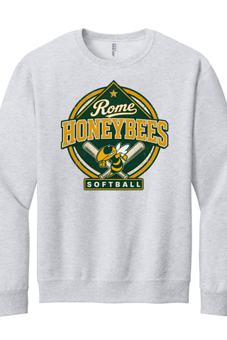 Rome Honeybees Softball Option 1 Jerzees Sweatshirt