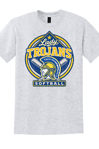 Lady Trojans Softball Option 1 Gildan T-Shirt