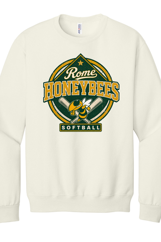 Rome Honeybees Softball Option 1 Jerzees Sweatshirt