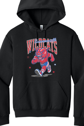 Wildcats Running Mascot Tee