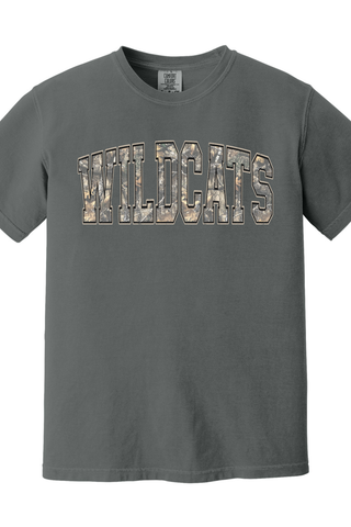 Camo Wildcats Tee
