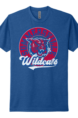 Wildcats Retro School Tee