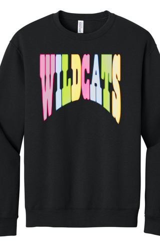 Bright Stripes Wildcats Tee