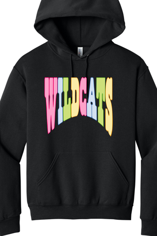 Bright Stripes Wildcats Tee